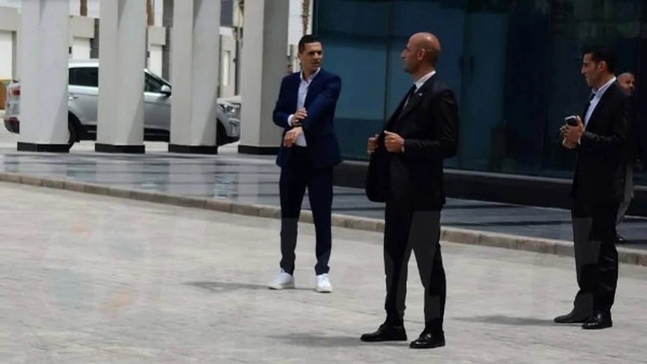 أول إطلالة لـ محمود وفا بعد أزمة مباراة الأهلي وسيراميكا